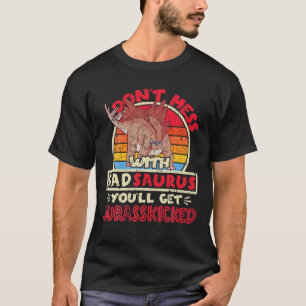 Camiseta Mens não se mexem com Pai Surus... Eu Jurasschei