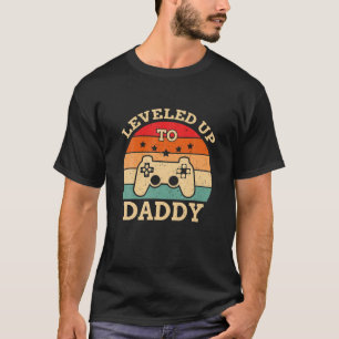 Camiseta Mens Níveis Superior A Pai Bebê Anúncio Vídeo Gam