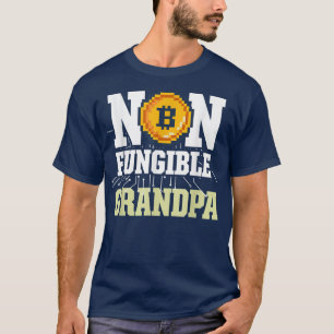 Camiseta Mens Non Fungible Grandpa NFT Fan NFT Investor NFT