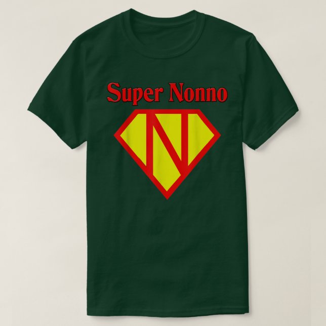 Camiseta Mens Nonno Avô Italiano  (Frente do Design)