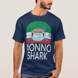 Camiseta Mens Nonno Sharon - Avô Italiano Funny Vintage Tan