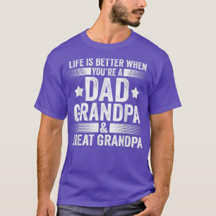 Camiseta Mens nunca se cansando sendo um pai mil