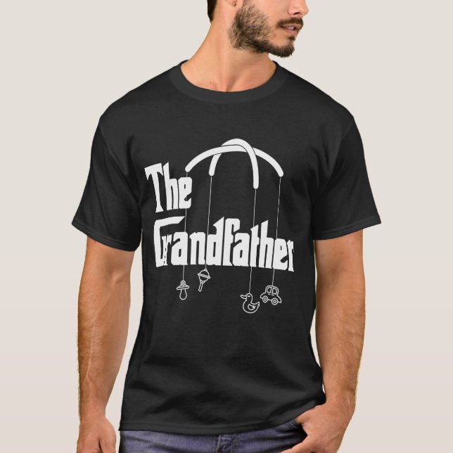 Camiseta Mens, o Avô Engraçado pelo produto Grandpas (Frente)