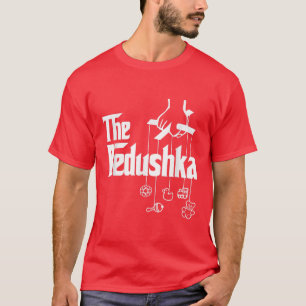 Camiseta Mens O Avô Russo Dedushka