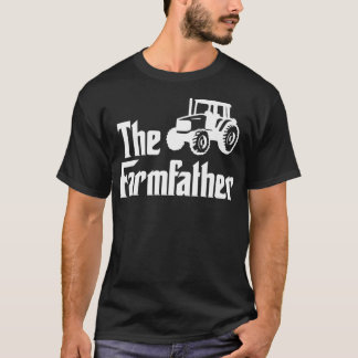 Camiseta Mens O Farmdad Funny Fazenda Proprietário Trator
