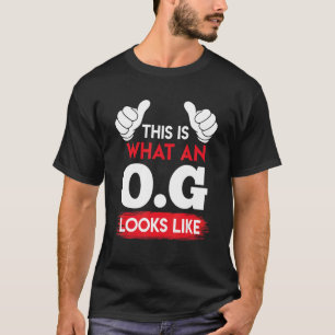 Camiseta Mens O G Tio Gangster