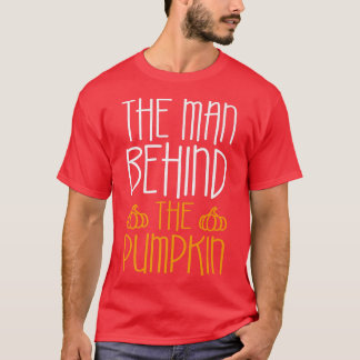 Camiseta Mens O Homem Por Trás Da Pedra De Abóbora