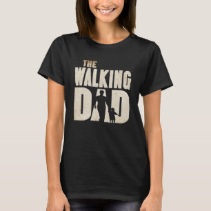Camiseta Mens O Pai Pai Jovem Dia de os pais Andando