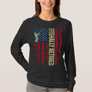 Camiseta Mens O'fisalalmente aposentados Pai Americano Band