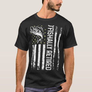 Camiseta Mens O'fisally Recansado Pai Coolest Pescador Fath