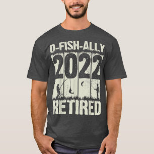 Camiseta Mens OFishAlly Reformado 2022 Fundo de Reforma da 