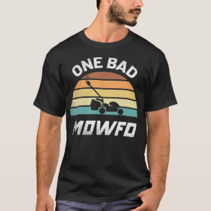 Camiseta Mens One Mowfo Funny Lawn e Mears Gardener Fa
