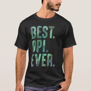 Camiseta Mens Opi Ideia De Netos Para Homens Melhor Opi