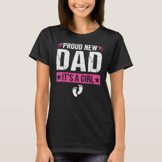 Camiseta Mens Orgulhosos Novos papais É uma Régua de Gênero