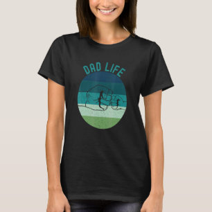 Camiseta Mens Orgulhosos Vida Pai Pai Criança Prende Pais