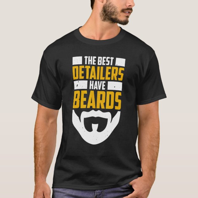 Camiseta Mens Os Melhores Detalheiros Têm Carro Detailer P (Frente)