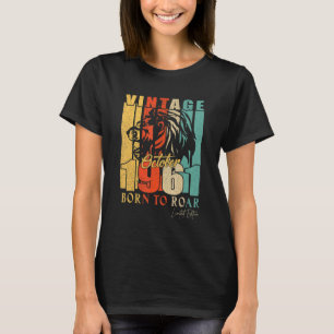 Camiseta Mens Outubro De 1961 61 Anos De Aniversário Da rua