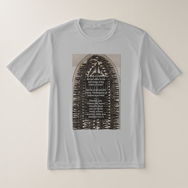 Camiseta Mens - Ovelha Perdida da Casa de Israel (Postura )