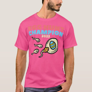 Camiseta Mens Ovo Champion 2022 Páscoa Gravidez Annou