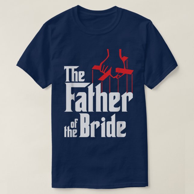 Camiseta Mens Padre da Noiva  (Frente do Design)