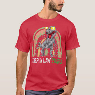 Camiseta Mens Padre Em Lawsaurus T Re Engraçado Rainbow Pad