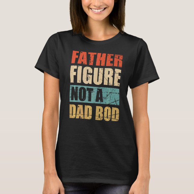 Camiseta Mens Padre Figura Não É Uma Ret De Dia de os pais  (Frente)