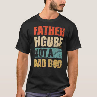 Camiseta Mens Padre Figura Não É Uma Ret De Dia de os pais