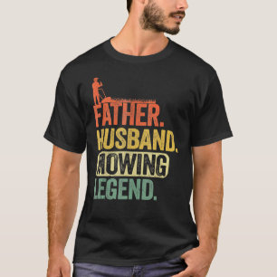 Camiseta Mens Padre Husband Remor Legend Gardener Pai La