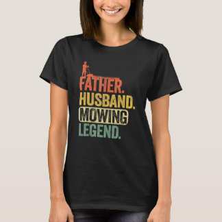 Camiseta Mens Padre Husband Remor Legend Gardener Pai La