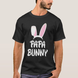 Camiseta Mens Pai Bunny Papa Bunny