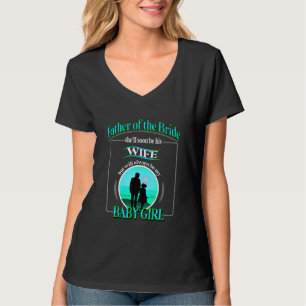 Camiseta Mens Pai Da Noiva Sunset Sempre Um Pai B
