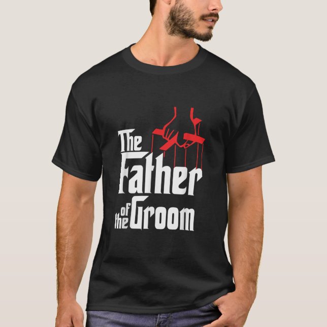 Camiseta Mens Pai do Groom (Frente)
