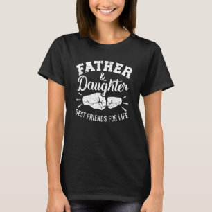 Camiseta Mens Pai E Filha Os Melhores Amigos Para A Gordura