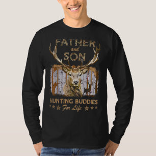 Camiseta Mens Pai E Filho Caçando Amigos Pela Vida Fathe
