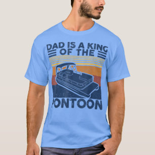 Camiseta Mens Pai É Rei Do Capitão Bo