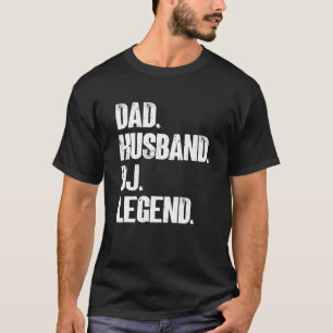 Camiseta Mens Pai Husband Dj Legend Music Artista Dj