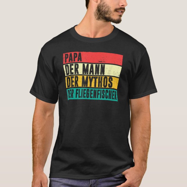 Camiseta Mens Pai Míthos Voa Presente (Frente)