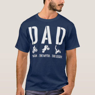 Camiseta Mens Pai O Homem, A Camada de Sujeira
