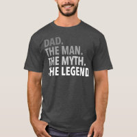 Mens Pai O Homem O Mito A Lenda TDad Pai
