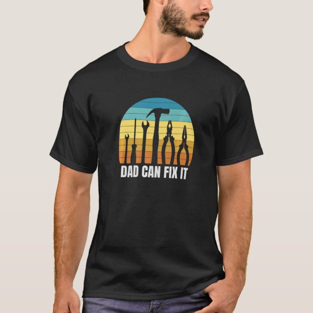 Camiseta Mens PAI PODE CRAFTSMAN HANDYMAN (Frente)