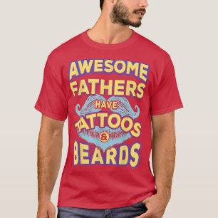 Camiseta Mens Pai Presente Da Filha Os Pais Fantásticos Têm