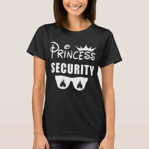 Camiseta Mens Pai Princesa de Segurança Figurino de Hallowe