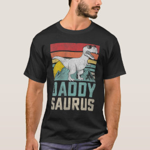 Camiseta Mens Pai Surus T Rex Dinossaur Família Corresponde
