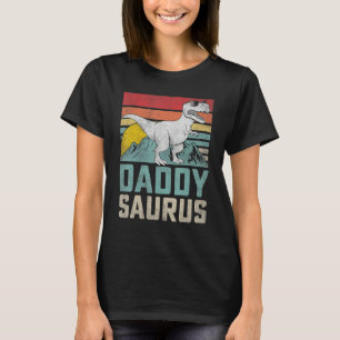 Camiseta Mens Pai Surus T Rex Dinossaur Família Corresponde