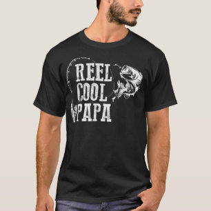 Camiseta Mens Papa Pescadores Raios Legal Papa