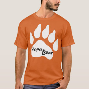 Camiseta Mens Papa Urso Premium