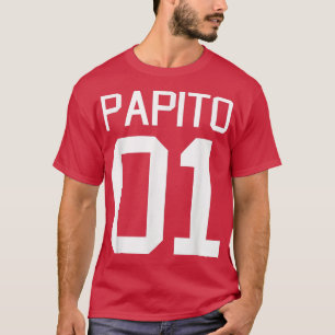 Camiseta Mens Papito Dia del Padre El Mejor Papa Del Mundo