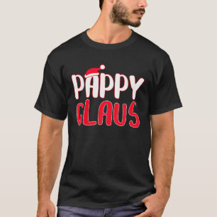 Camiseta Mens Pappy Claus Correspondendo Papais noeis Figur