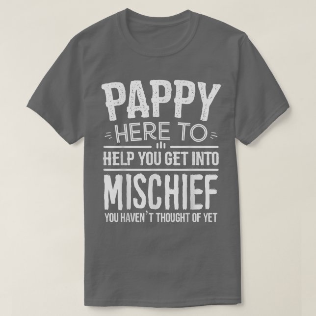 Camiseta Mens Pappy Tee de netos Engraçado Avô (Frente do Design)