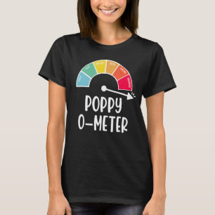 Camiseta Mens Para Dia de os pais De Papoila Ou Cheio De Me